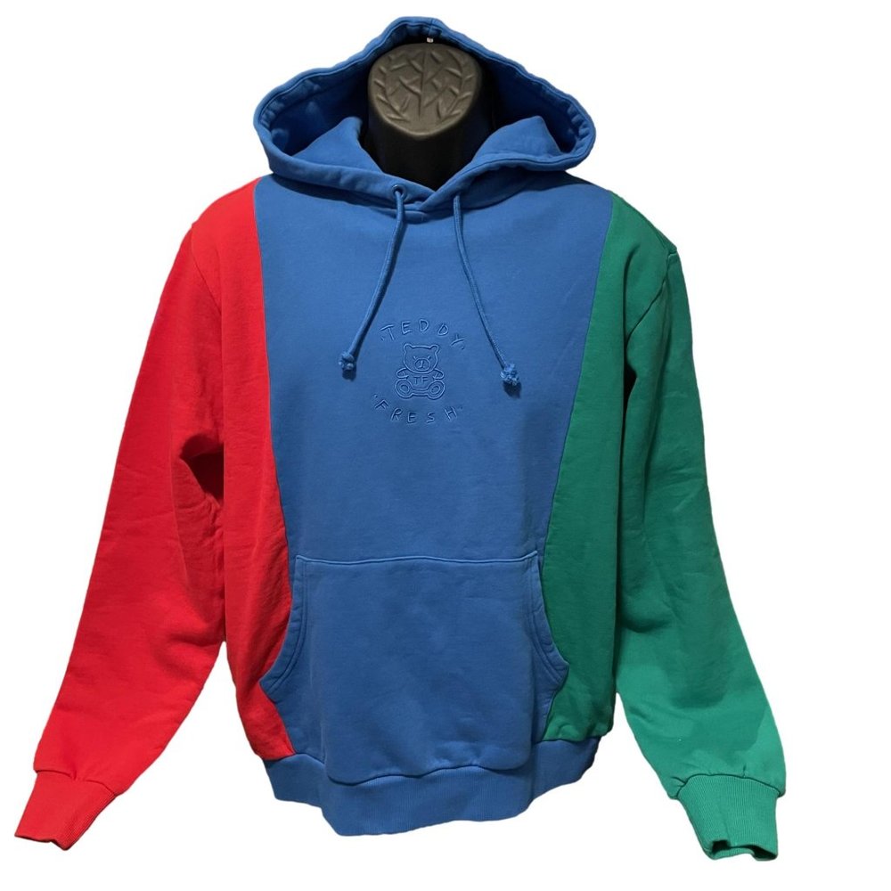Teddy Fresh Color Block Hoodie – NWT